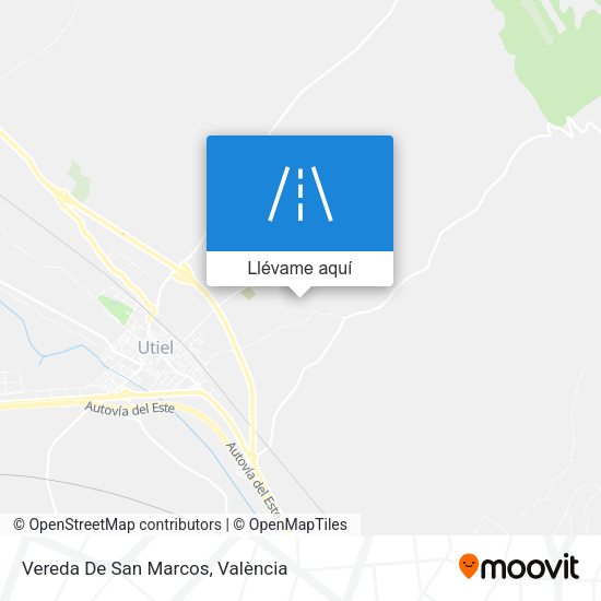 Mapa Vereda De San Marcos