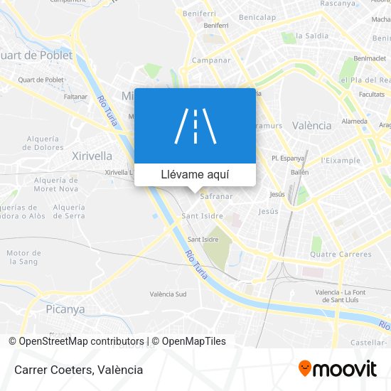Mapa Carrer Coeters