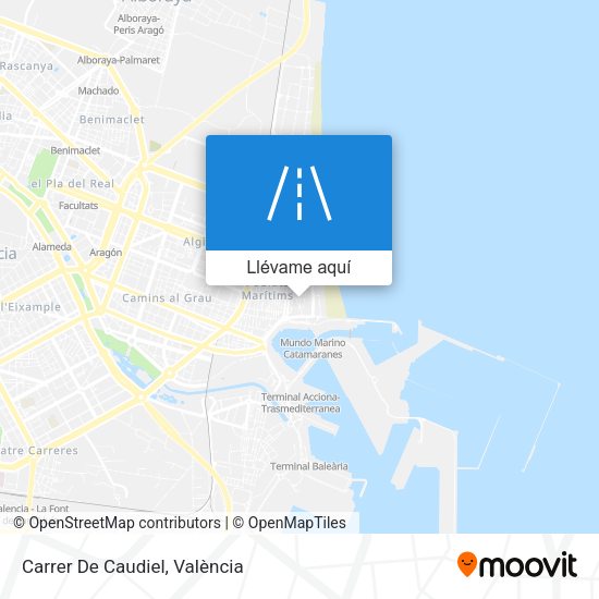 Mapa Carrer De Caudiel