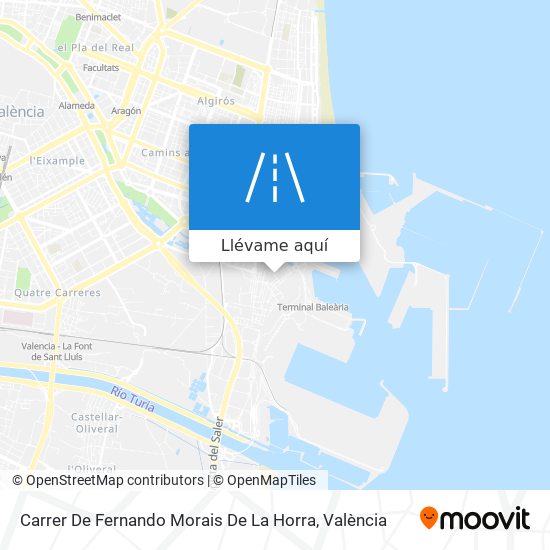 Mapa Carrer De Fernando Morais De La Horra