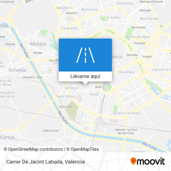 Mapa Carrer De Jacint Labaila
