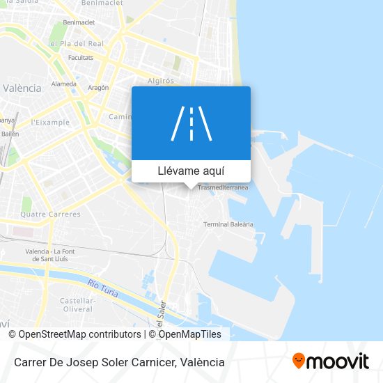 Mapa Carrer De Josep Soler Carnicer