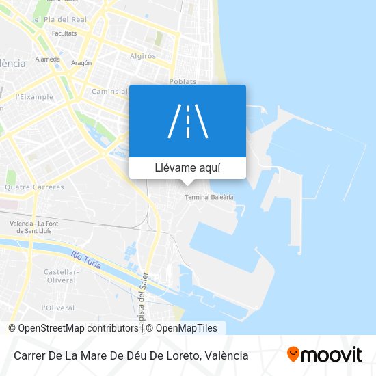 Mapa Carrer De La Mare De Déu De Loreto