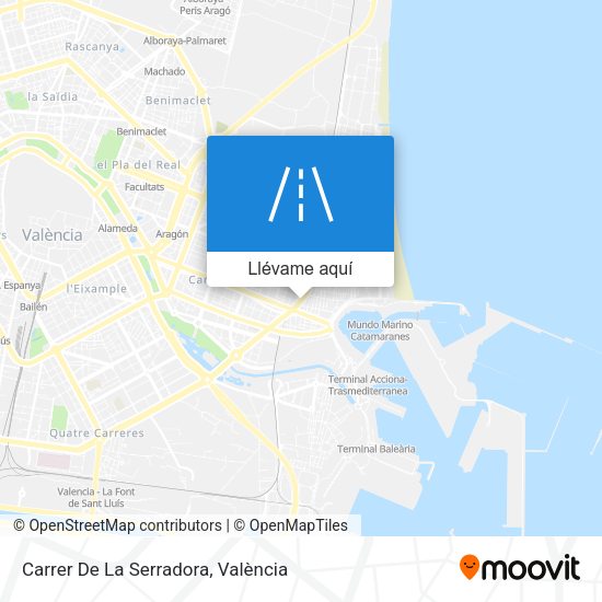 Mapa Carrer De La Serradora