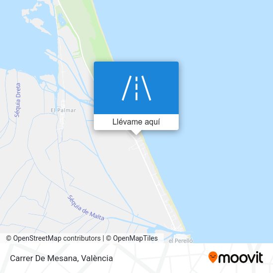 Mapa Carrer De Mesana