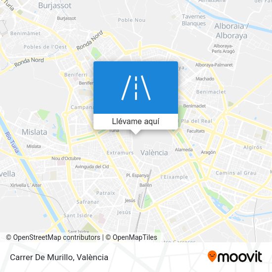 Mapa Carrer De Murillo