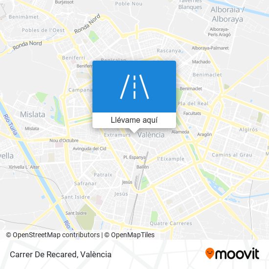 Mapa Carrer De Recared