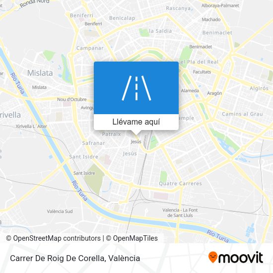 Mapa Carrer De Roig De Corella