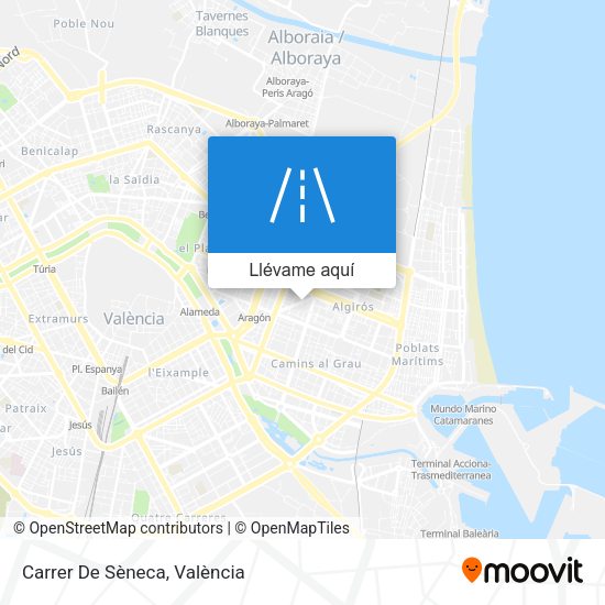 Mapa Carrer De Sèneca