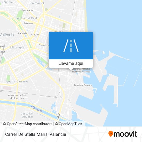 Mapa Carrer De Stella Maris