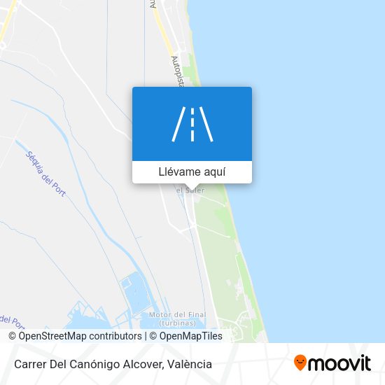 Mapa Carrer Del Canónigo Alcover