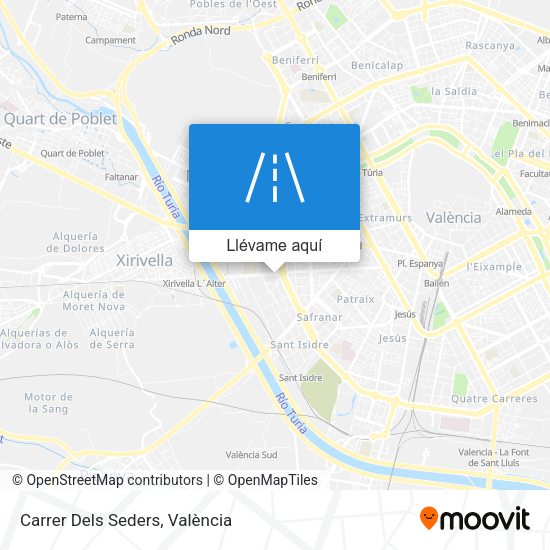 Mapa Carrer Dels Seders