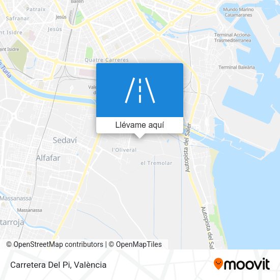 Mapa Carretera Del Pi