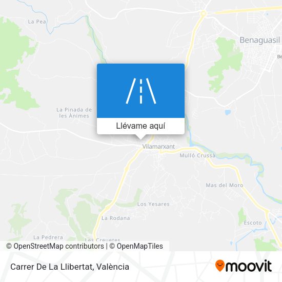 Mapa Carrer De La Llibertat