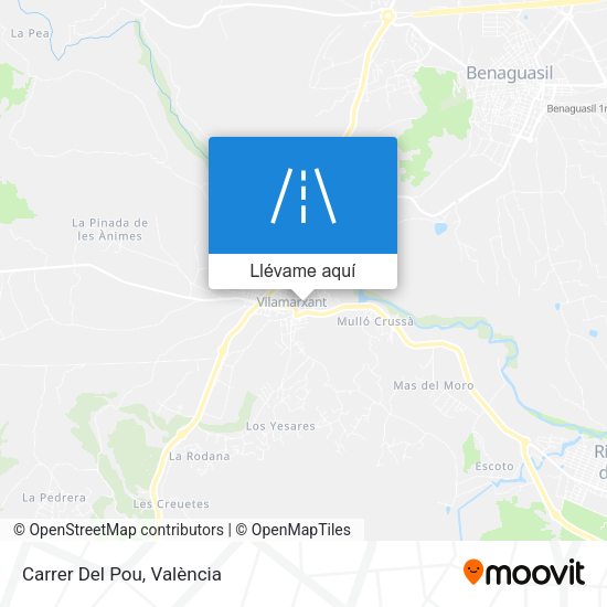 Mapa Carrer Del Pou