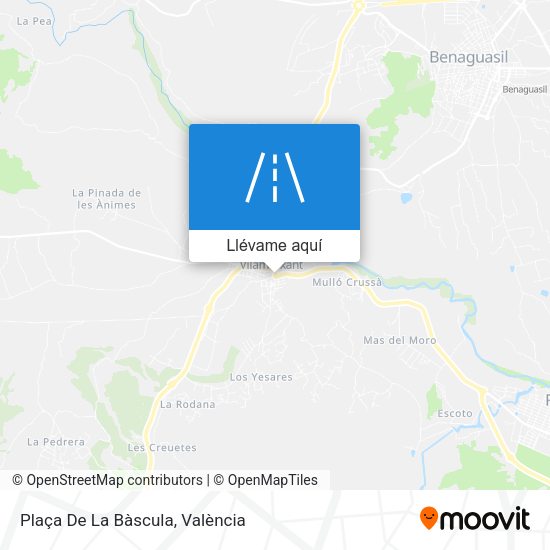 Mapa Plaça De La Bàscula