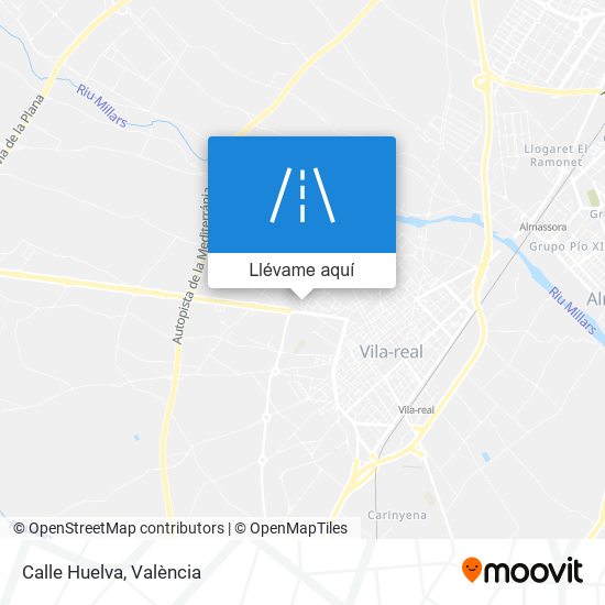 Mapa Calle Huelva