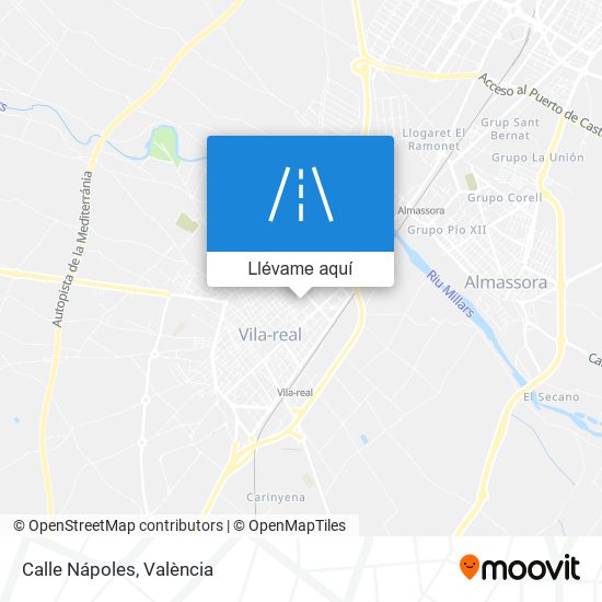 Mapa Calle Nápoles