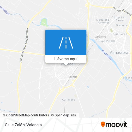 Mapa Calle Zalón