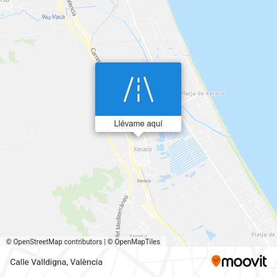 Mapa Calle Valldigna