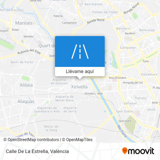 Mapa Calle De La Estrella