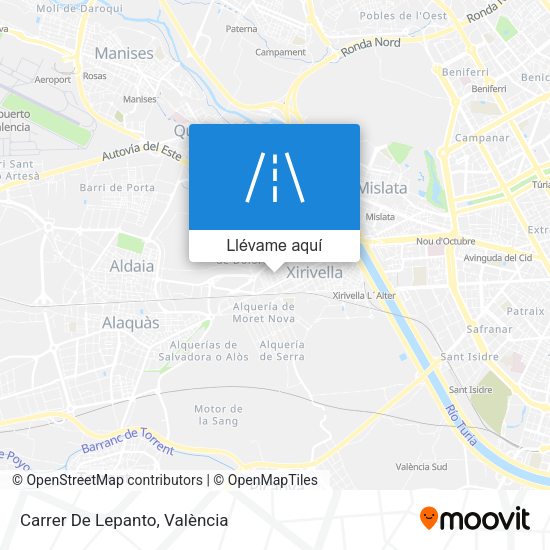 Mapa Carrer De Lepanto
