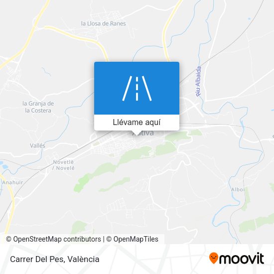 Mapa Carrer Del Pes