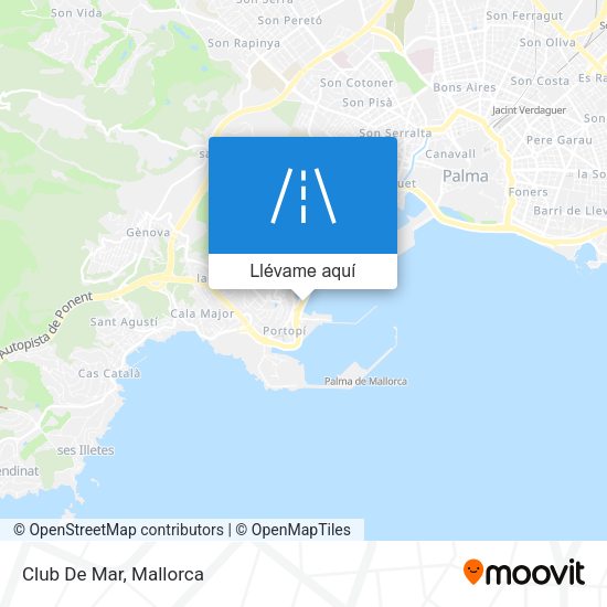 Mapa Club De Mar