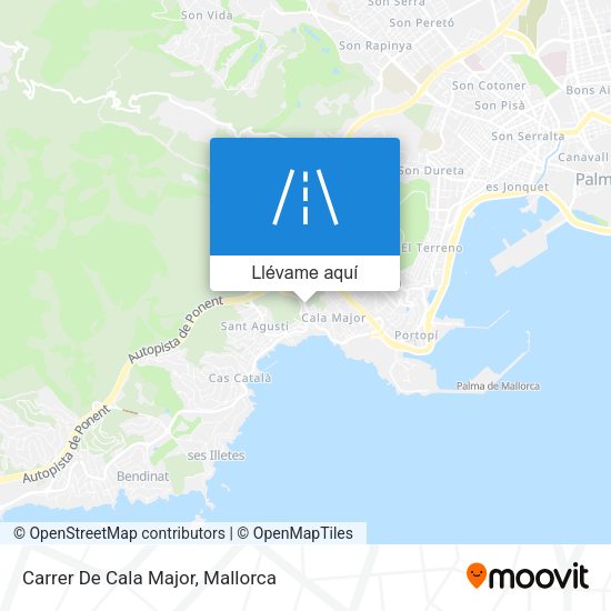 Mapa Carrer De Cala Major