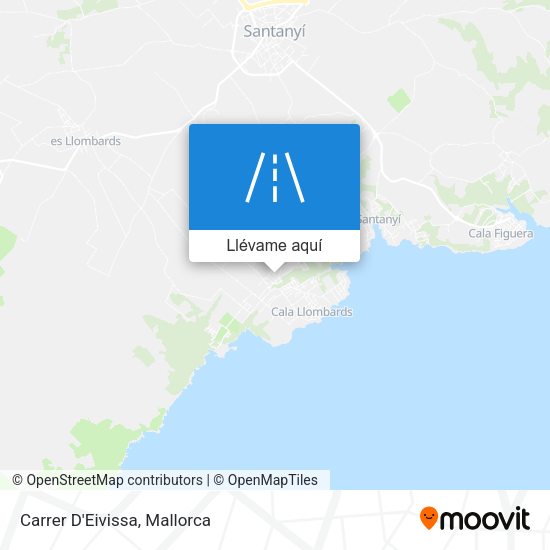 Mapa Carrer D'Eivissa