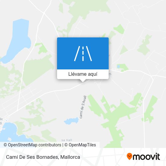 Mapa Camí De Ses Bornades
