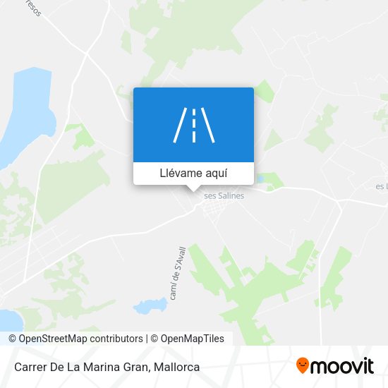 Mapa Carrer De La Marina Gran