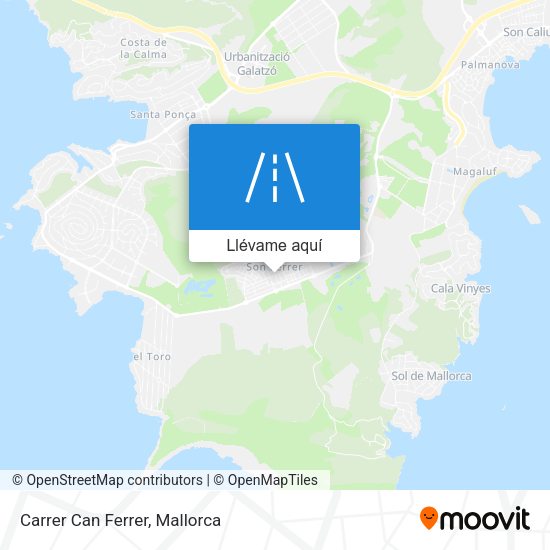 Mapa Carrer Can Ferrer