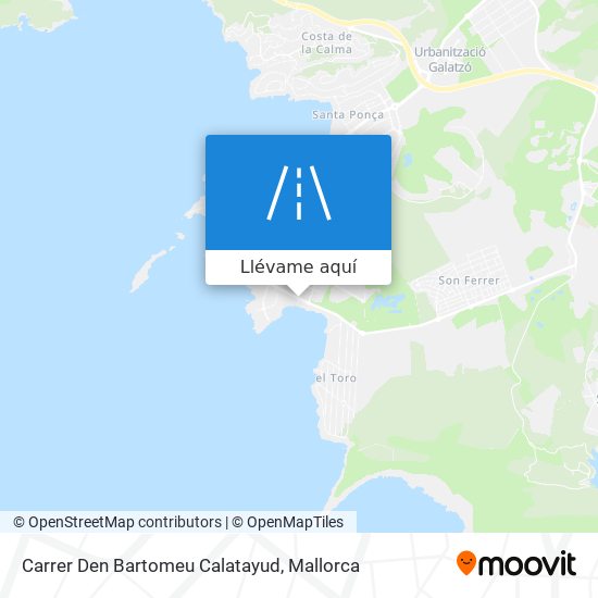 Mapa Carrer Den Bartomeu Calatayud