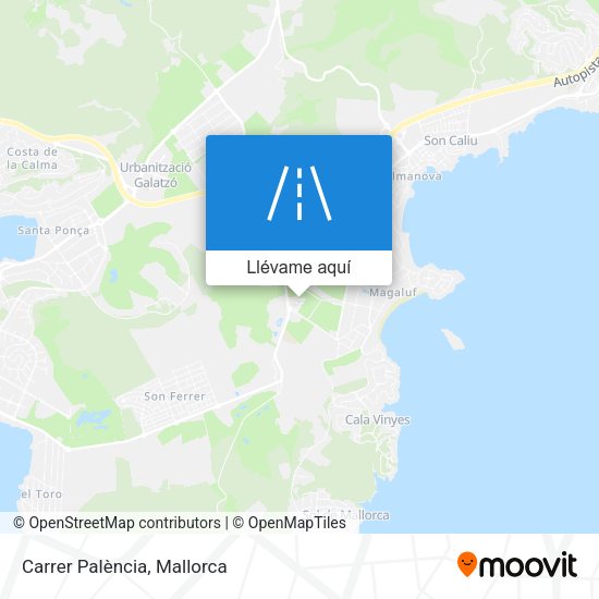 Mapa Carrer Palència
