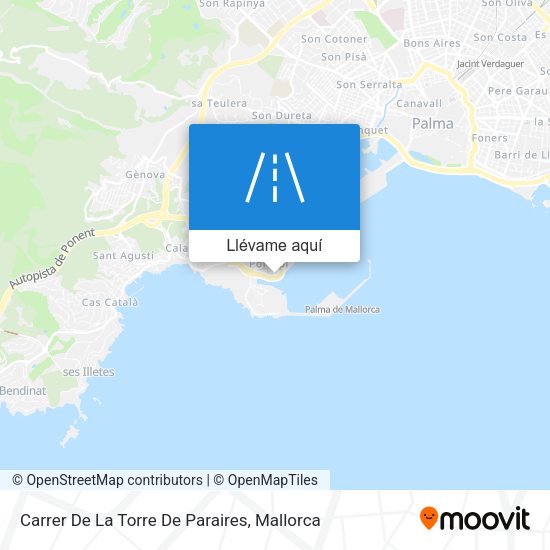 Mapa Carrer De La Torre De Paraires