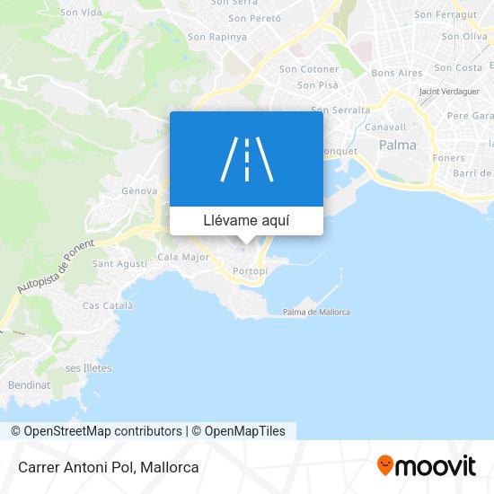 Mapa Carrer Antoni Pol