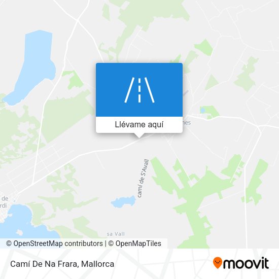 Mapa Camí De Na Frara