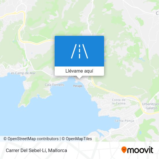 Mapa Carrer Del Sebel·Lí