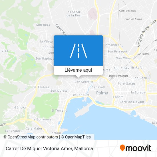 Mapa Carrer De Miquel Victorià Amer