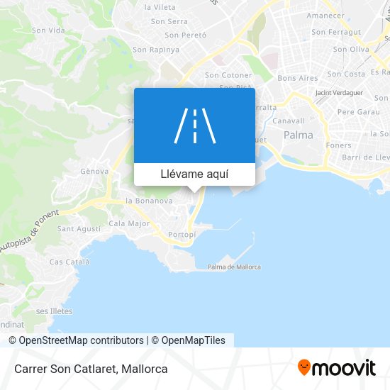 Mapa Carrer Son Catlaret