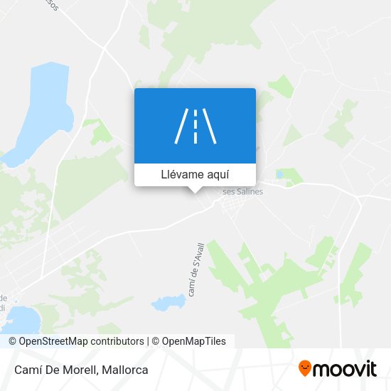 Mapa Camí De Morell