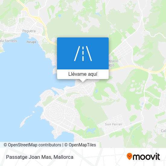 Mapa Passatge Joan Mas