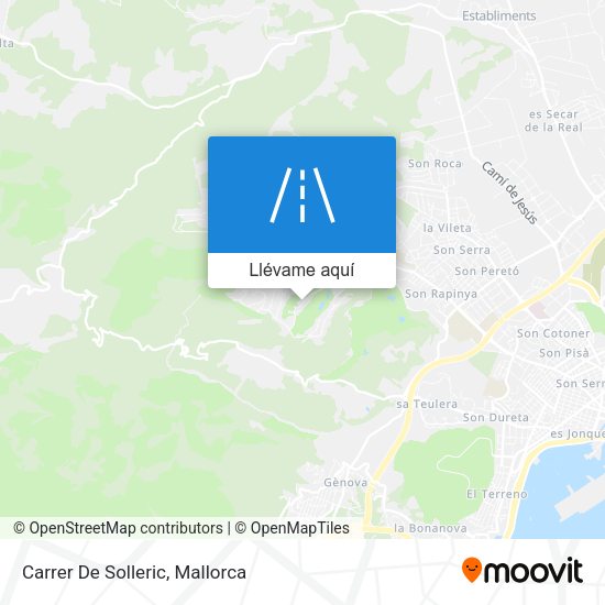 Mapa Carrer De Solleric