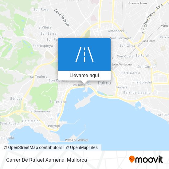 Mapa Carrer De Rafael Xamena