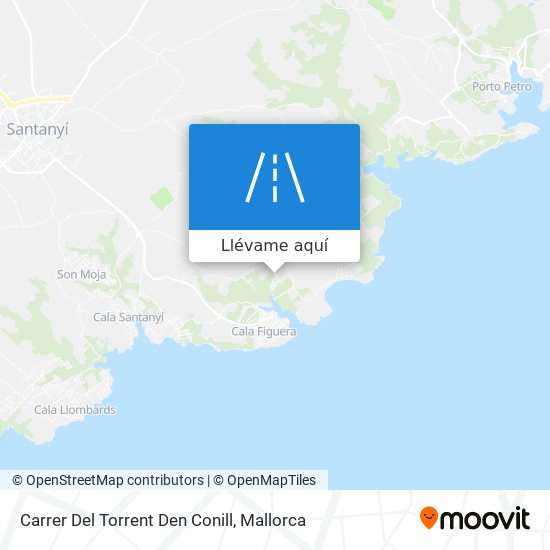 Mapa Carrer Del Torrent Den Conill