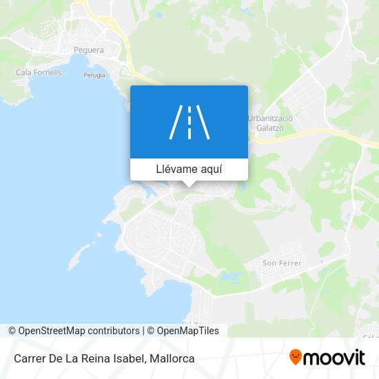 Mapa Carrer De La Reina Isabel