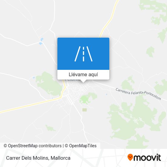 Mapa Carrer Dels Molins