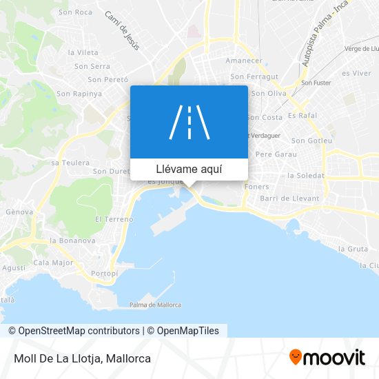 Mapa Moll De La Llotja