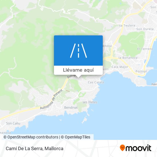 Mapa Camí De La Serra